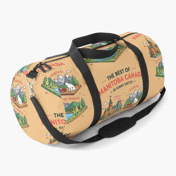 Item preview,  The Best of Manitoba Canada – 3D Funny Sketch,  designed and sold by PaintMeWorld.