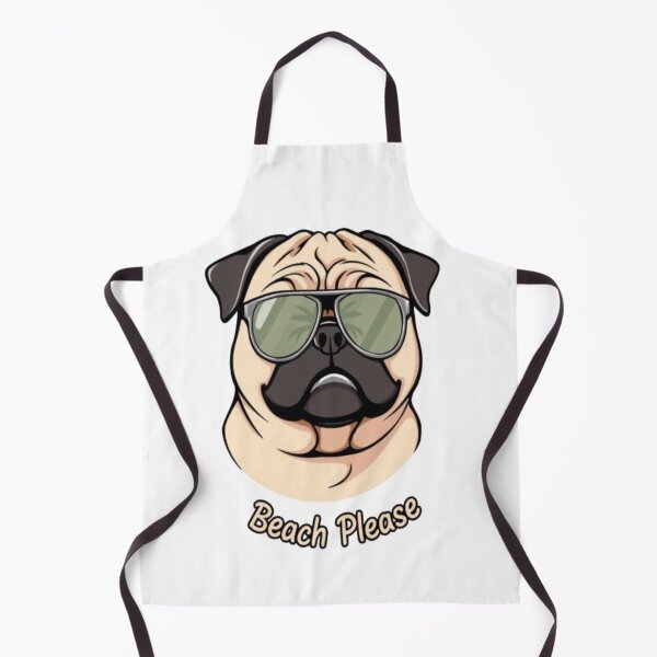 Item preview, Funny Pug with Sunglasses Beach Please Shirt designed and sold by CMdigit.