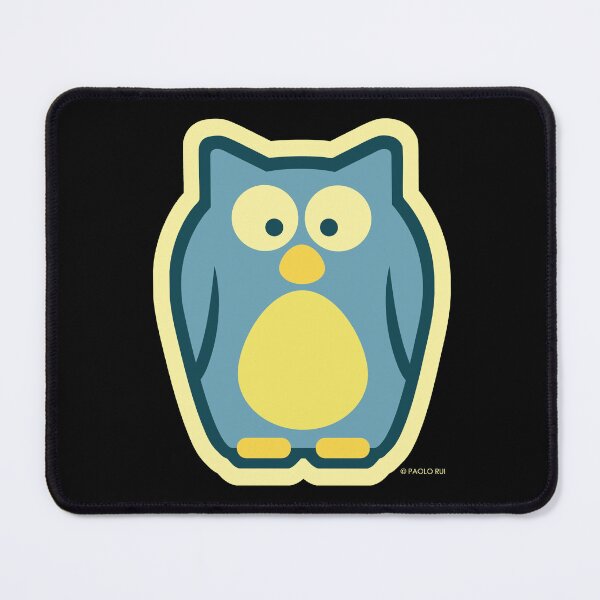 Item preview, Jolly Critters 1 (blue) - Owl 2 designed and sold by PaoloRuiDesign.