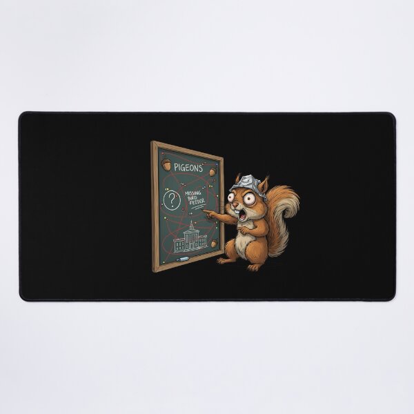 Item preview, Conspiracy Theorist Squirrel – Tinfoil Hat Meme designed and sold by Whisky1111.