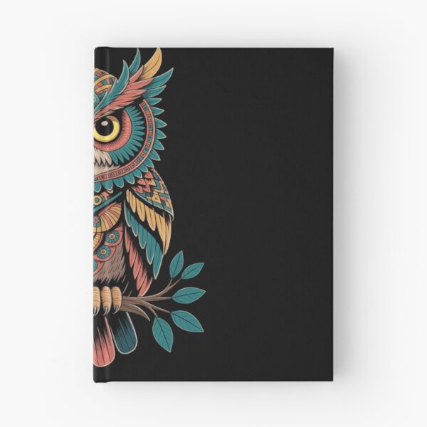 Artikelvorschau, Bohemian Tribal Owl – Colorful Mandala Animal Art entworfen und verkauft von WitchyWhisper.