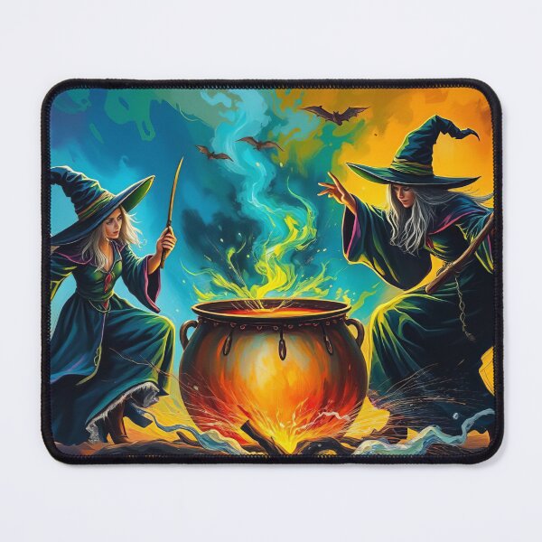 Item preview, Witches’ Brew Beneath the Burning Sky designed and sold by ArtComixHaven.