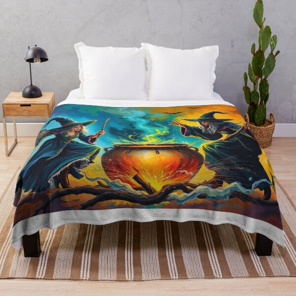 Item preview, Witches’ Brew Beneath the Burning Sky designed and sold by ArtComixHaven.