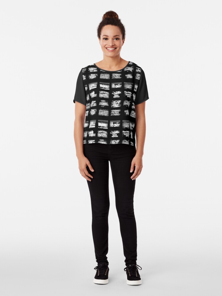 Vista alternativa de Blusa Total Terror