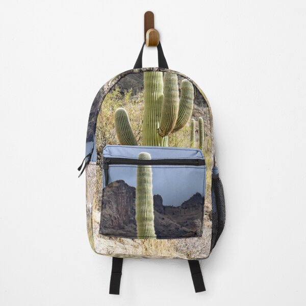 Item preview, Saguaro Cactus Cloudy Catalina Mountain View designed and sold by simonjayphotos.