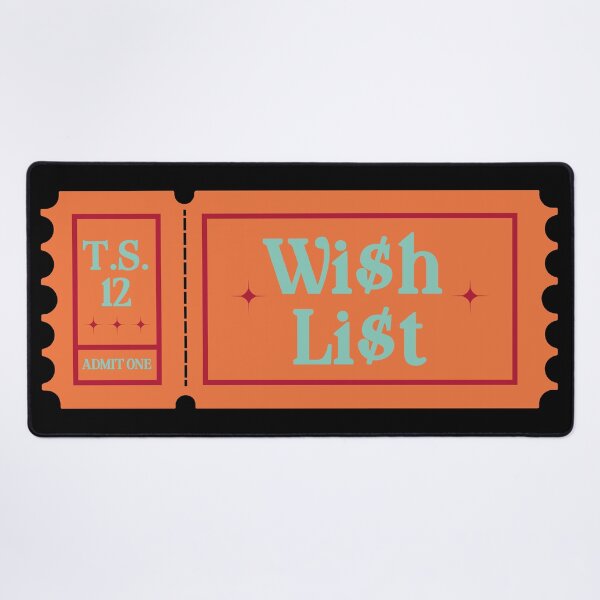 Item preview, Wi$h Li$t Admit One Ticket TLOAS designed and sold by KamiTrendz.