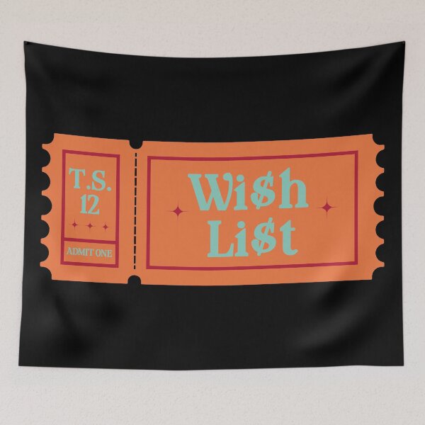 Item preview, Wi$h Li$t Admit One Ticket TLOAS designed and sold by KamiTrendz.