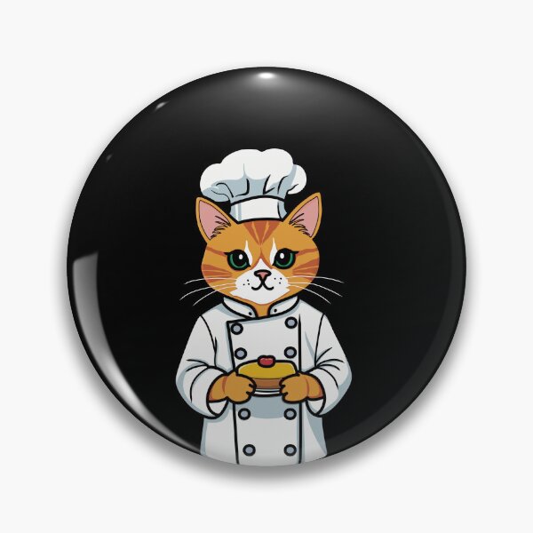 Item preview, Sweet Cook Cat – Adorable Culinary Cat Illustration designed and sold by Phoenix Art Studio.