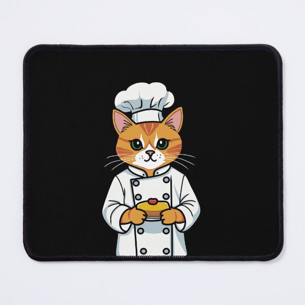 Item preview, Sweet Cook Cat – Adorable Culinary Cat Illustration designed and sold by Phoenix Art Studio.