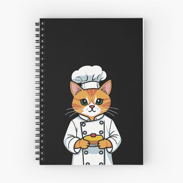 Item preview, Sweet Cook Cat – Adorable Culinary Cat Illustration designed and sold by Phoenix Art Studio.
