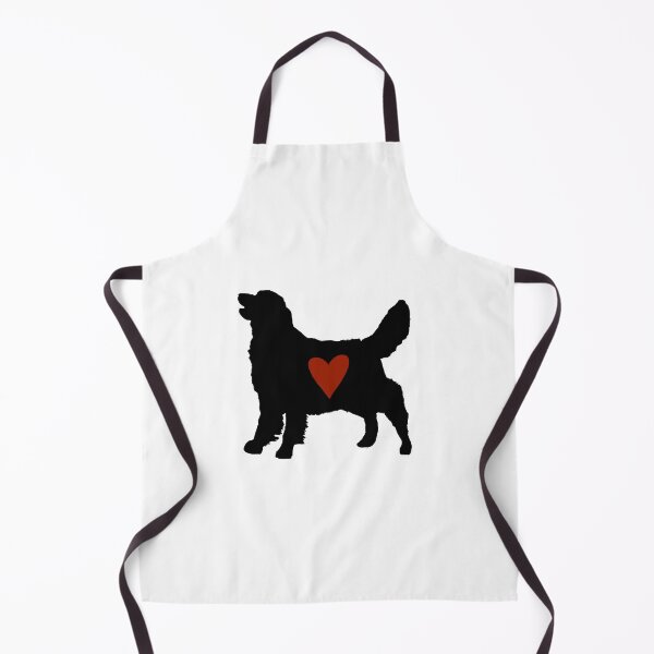 Item preview, Golden Retriever silhouette with red heart  designed and sold by BeccaKenDesigns.