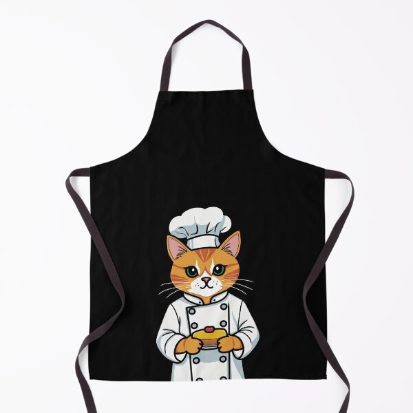 Item preview, Sweet Cook Cat – Adorable Culinary Cat Illustration designed and sold by Phoenix Art Studio.