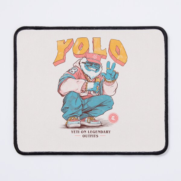 Item preview, YOLO Yeti On Legendary Outfits designed and sold by EduEly.