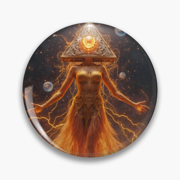 Item preview, ALL KNOWING ALL SEEING ELITE GODDESS designed and sold by POWERS CHOP SHOP.