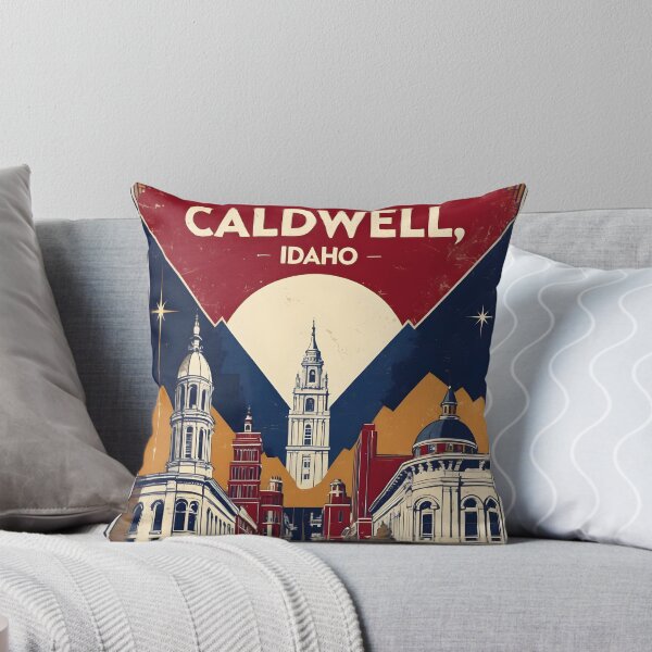 Item preview, Caldwell Idaho 1950s USA Vintage Travel Tourism designed and sold by TravelersGems.