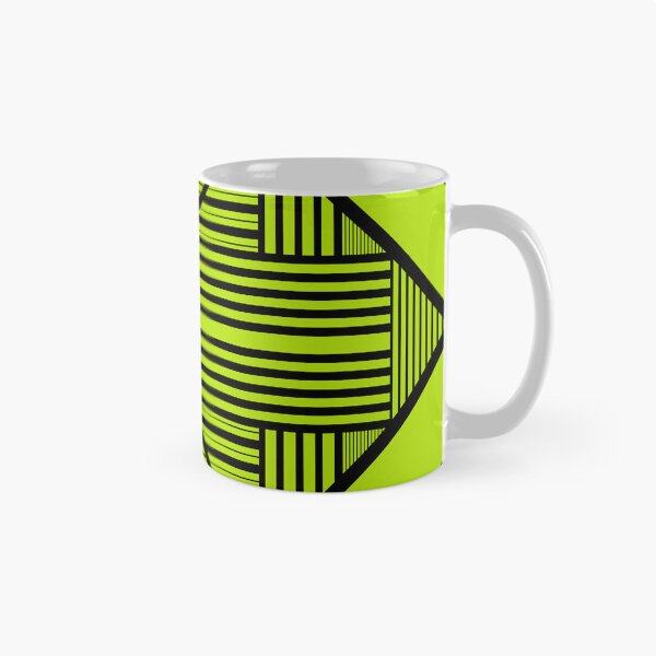 Item preview, Triangle stripes 2 in Bright Green and Black designed and sold by LAEC-Shop.