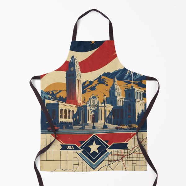 Item preview, Coeur d'Alene Idaho 1950s USA Vintage Travel Tourism designed and sold by TravelersGems.