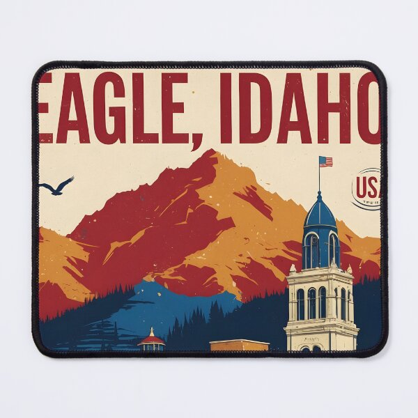 Item preview, Eagle Idaho 1950s USA Vintage Travel Tourism designed and sold by TravelersGems.