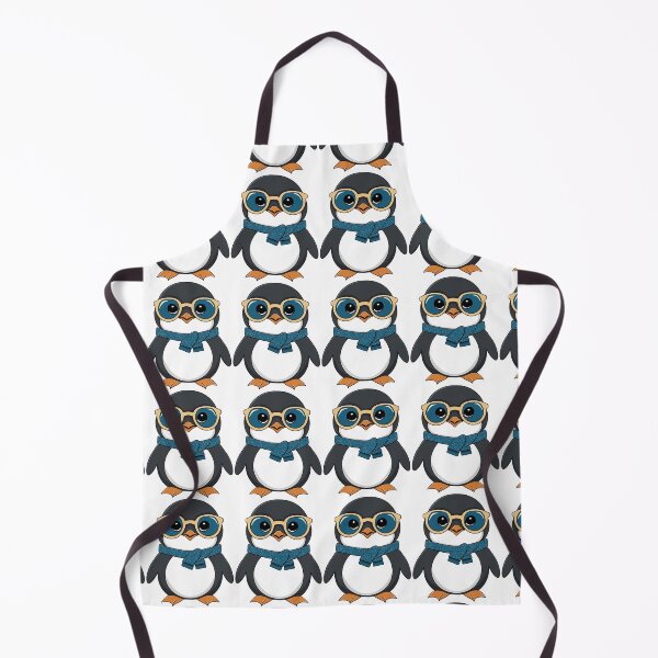 Item preview, Smart Glasses Penguin – Stylish Penguin with Glasses Illustration designed and sold by Phoenix Art Studio.