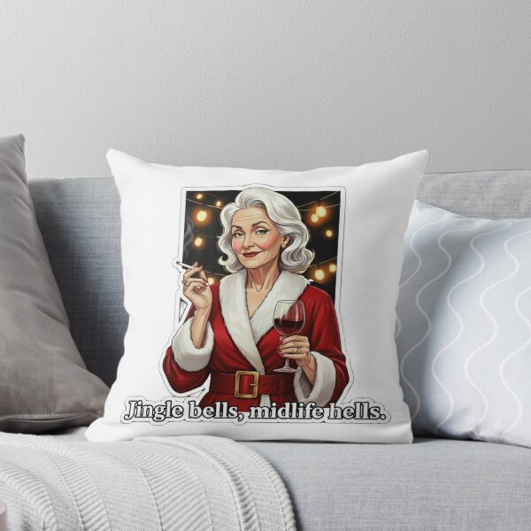 Item preview, Jingle Bells, Midlife Hells - Mrs.Clause designed and sold by Nin Tai.