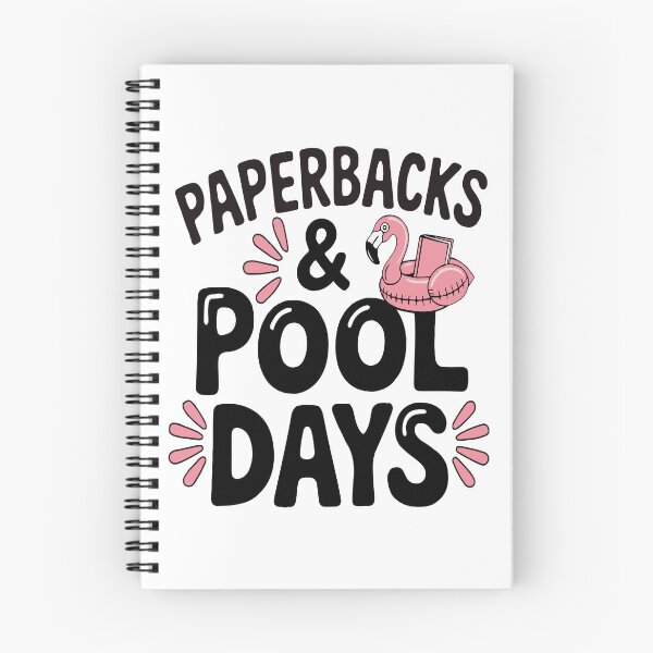 Artikelvorschau, Taschenbücher und Pooltage, Lesen am Pool, Buchliebhaber entworfen und verkauft von PrintItStudio.