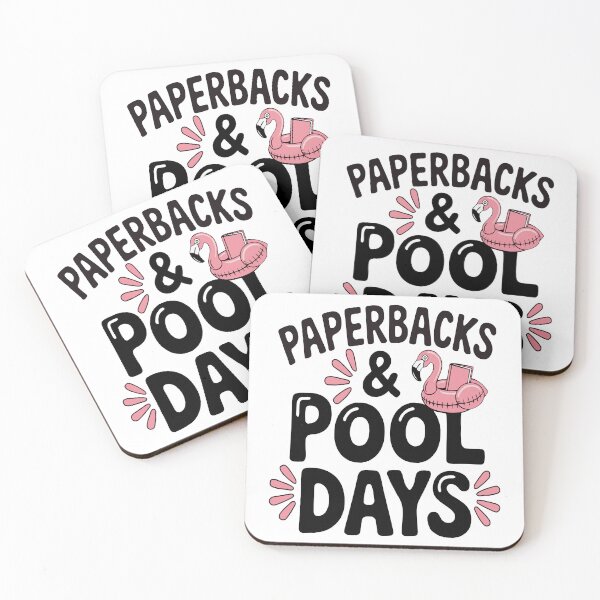 Item preview, Paperbacks and Pool Days, Reading by the Pool, Book Lovers designed and sold by PrintItStudio.