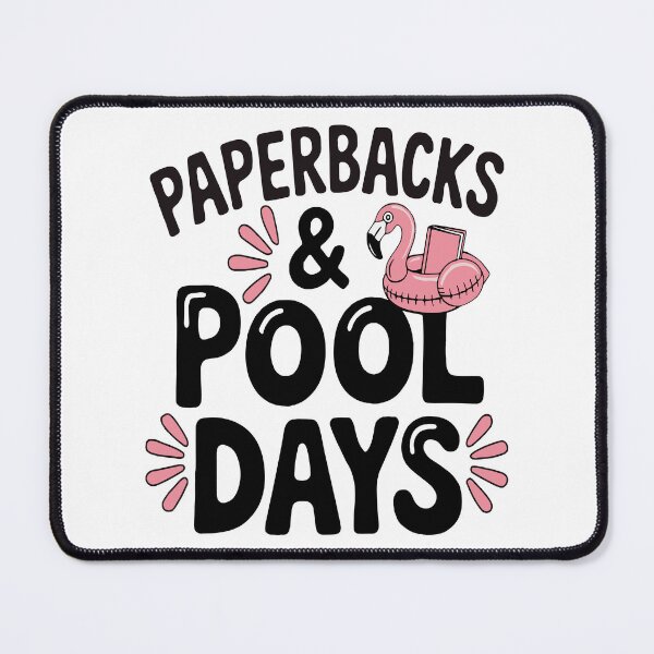 Item preview, Paperbacks and Pool Days, Reading by the Pool, Book Lovers designed and sold by PrintItStudio.