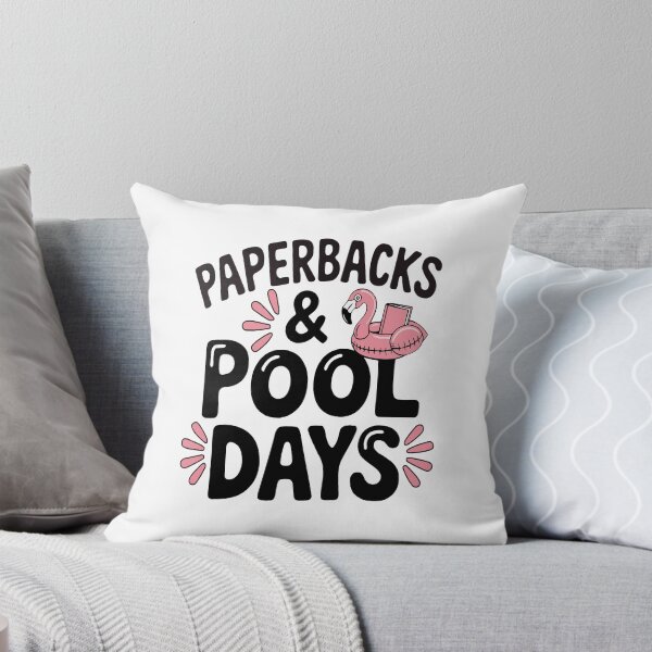 Item preview, Paperbacks and Pool Days, Reading by the Pool, Book Lovers designed and sold by PrintItStudio.