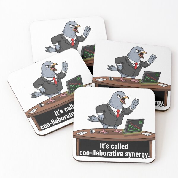 Item preview, The Pigeon CEO – Coo-llaborative Synergy designed and sold by Whisky1111.