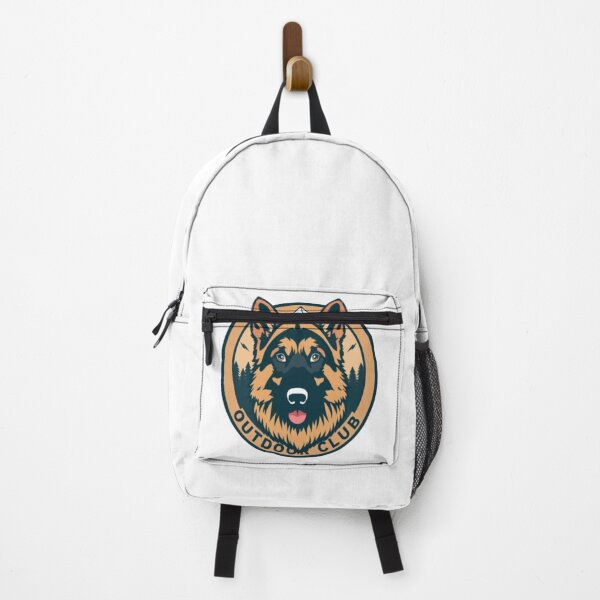 Item preview, German Shepherd Hiking Club Badge Art designed and sold by CMdigit.
