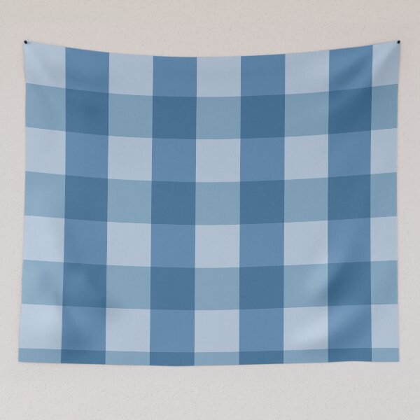 Item preview, Light blue checks designed and sold by Silvershadows.