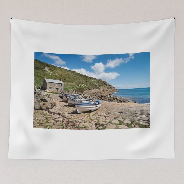 Item preview, Boats at Penberth cove Cornwall designed and sold by eddiej.