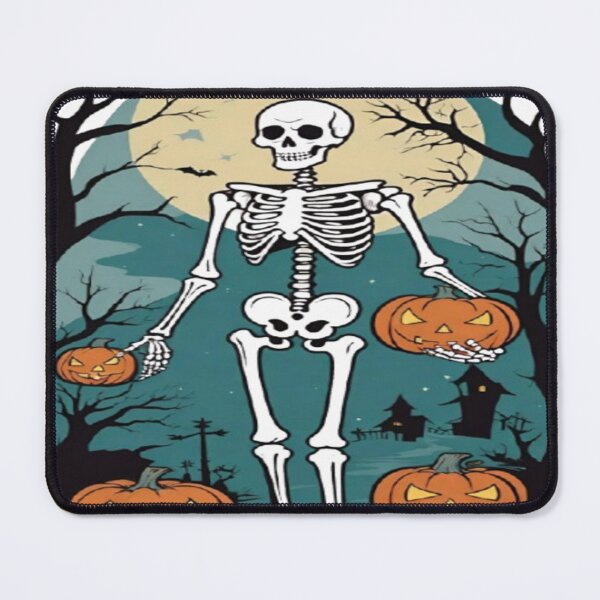 Item preview, Halloween skeleton with pumpkins. designed and sold by DaliaSabryTee.
