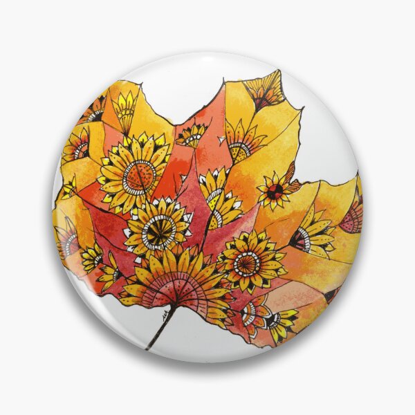 Item preview, Maple Leaf Fall Art Doodle Design designed and sold by MaryAnneHarding.