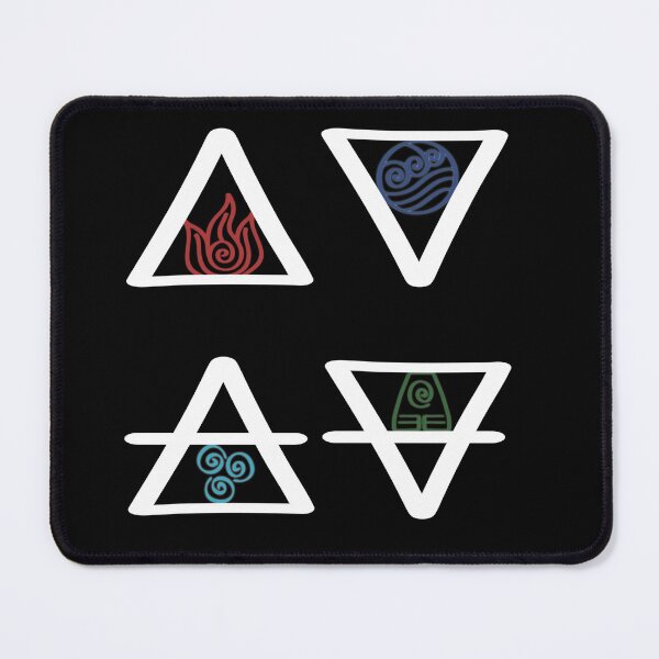 Item preview, Four Elemental Forces – Fire, Water, Earth, Air designed and sold by Phoenix Art Studio.