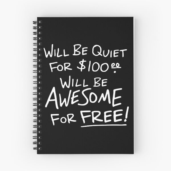 Item preview, Funny Sarcastic Obituary Quote: Dark Humor designed and sold by PrintItStudio.