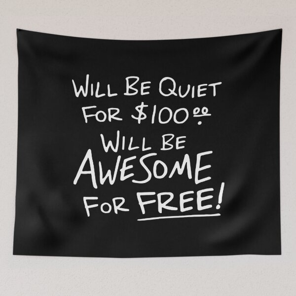 Item preview, Funny Sarcastic Obituary Quote: Dark Humor designed and sold by PrintItStudio.