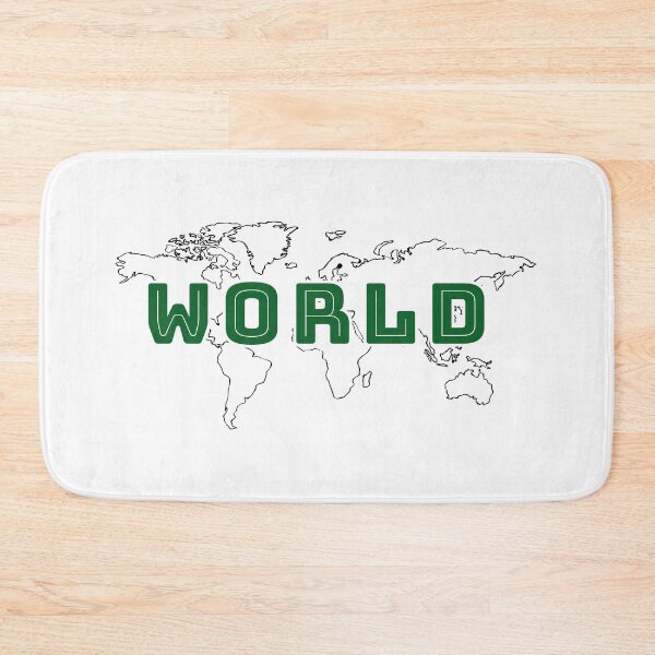 Item preview, A world's map  designed and sold by WafaeLK.