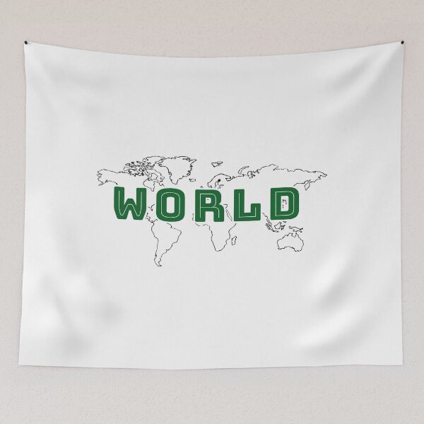 Item preview, A world's map  designed and sold by WafaeLK.