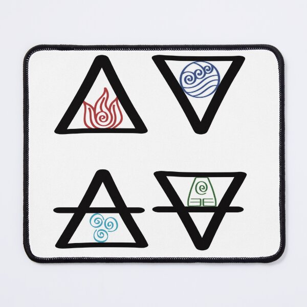 Item preview, Master of the Elements – Fire, Water, Air, Earth designed and sold by Phoenix Art Studio.