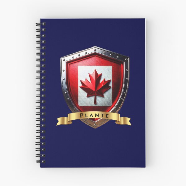 Item preview, Plante Family Canada Shield, Maple Leaf Heraldry Crest designed and sold by Highlandkings.