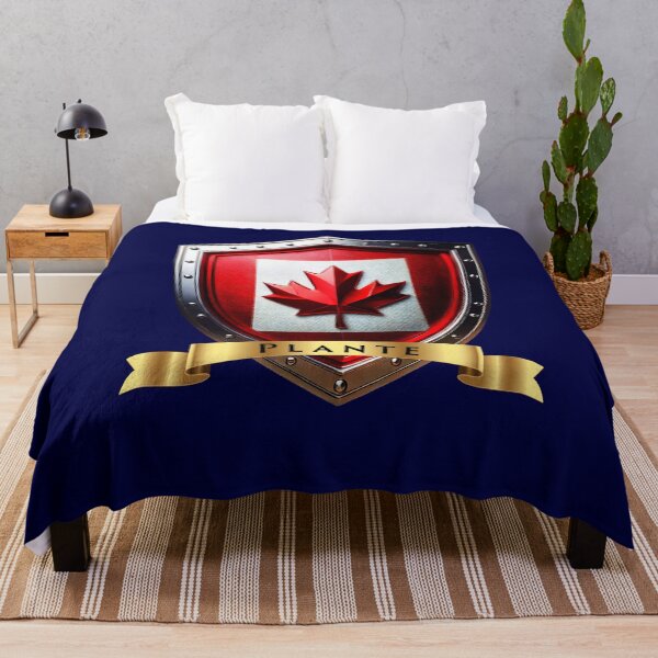 Item preview, Plante Family Canada Shield, Maple Leaf Heraldry Crest designed and sold by Highlandkings.