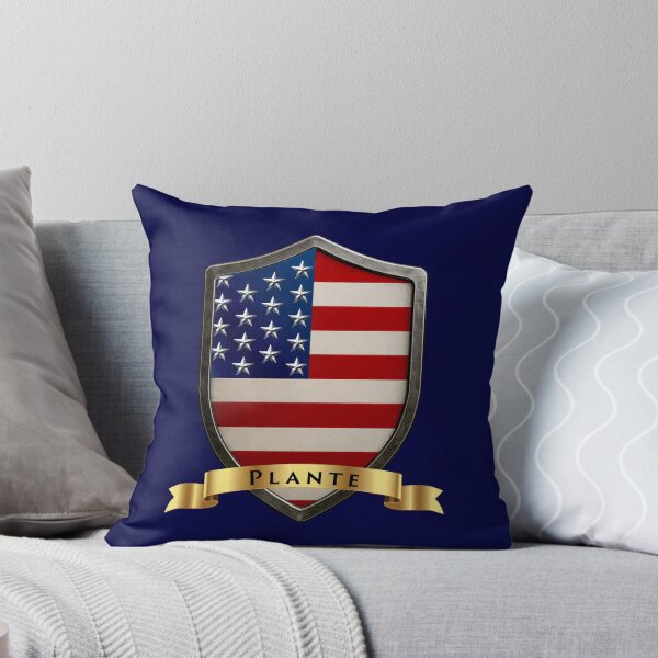 Item preview, Plante Family USA Shield, Stars & Stripes Heritage Crest designed and sold by Highlandkings.