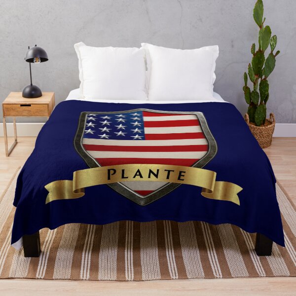 Item preview, Plante Family USA Shield, Stars & Stripes Heritage Crest designed and sold by Highlandkings.