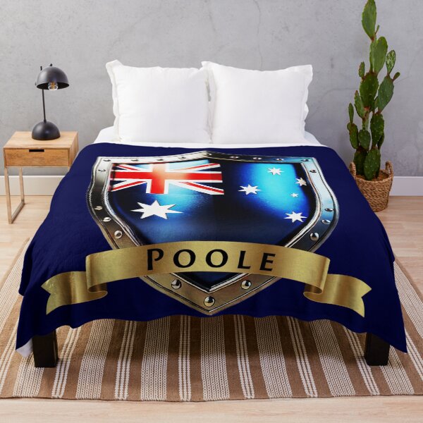 Item preview, Poole Family Australia Shield, Bold Heritage Crest designed and sold by Highlandkings.