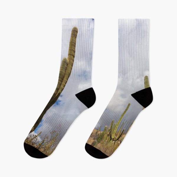 Item preview, Wonderful Clouds And Saguaro Cacti designed and sold by simonjayphotos.