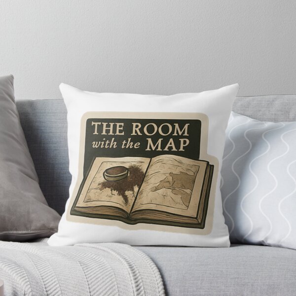 Item preview, the room with the map designed and sold by agirlypopshop.