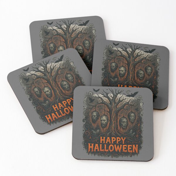 Item preview, Haunted Tree of Souls – Happy Halloween Horror Art designed and sold by alizo74.