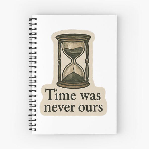 Item preview, time was never ours  designed and sold by agirlypopshop.