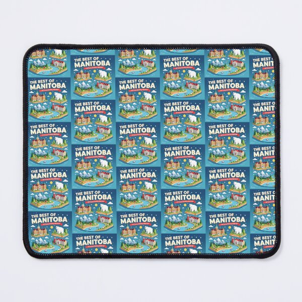 Item preview, The Best of Manitoba Canada – 3D Funny Sketch, designed and sold by PaintMeWorld.